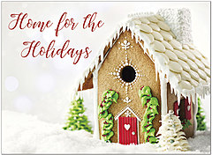 Hope your home is filled with warmth and happiness this holiday season. Gingerbread Home D1537U-A